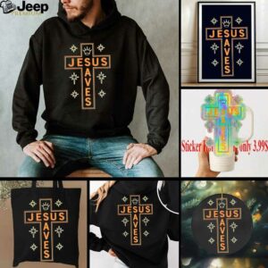 Jesus saves crosses shirt