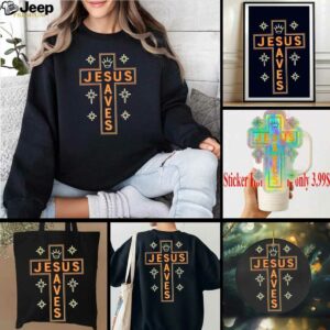 Jesus saves crosses shirt