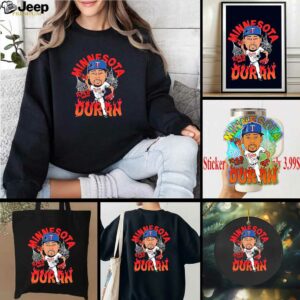 Jhoan Duran Minnesota Twins basketball caricature shirt
