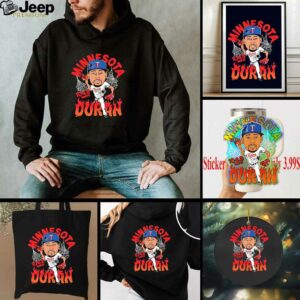 Jhoan Duran Minnesota Twins basketball caricature shirt
