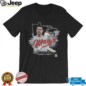 Joe Mauer 7 Minnesota State National Baseball Hall of Fame shirt