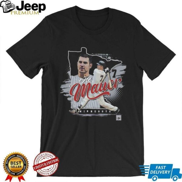 Joe Mauer 7 Minnesota State National Baseball Hall of Fame shirt
