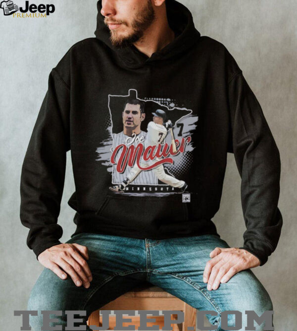 Joe Mauer 7 Minnesota State National Baseball Hall of Fame shirt