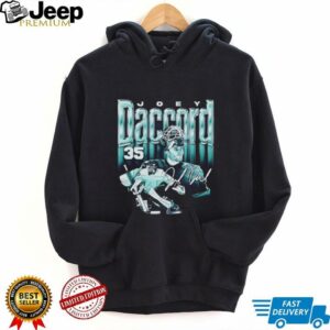 Joey Daccord 35 Seattle Kraken Hockey player autographed shirt