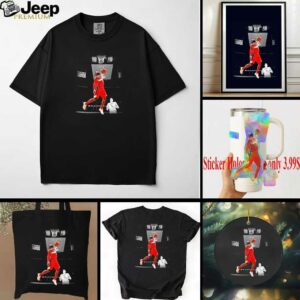 John Wall basketball player dunk signature graphic shirt
