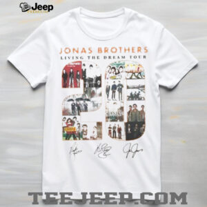 Jonas Brothers Albums 20th Anniversary Of Jonas Living The Dream Tour 2025 Shirt