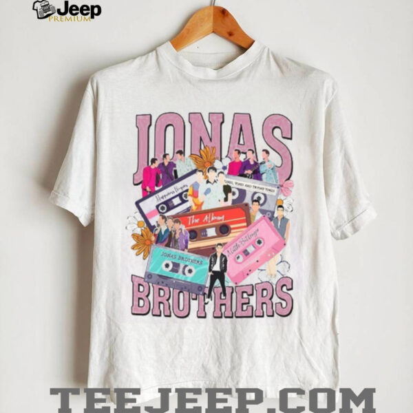 Jonas Brothers Floral Tape Shirt