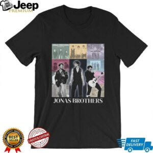 Jonas Brothers Pop Band Collage Concert Shirt