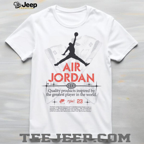 Jordan Kids’ AJ5 Fire Red Tour Shirt