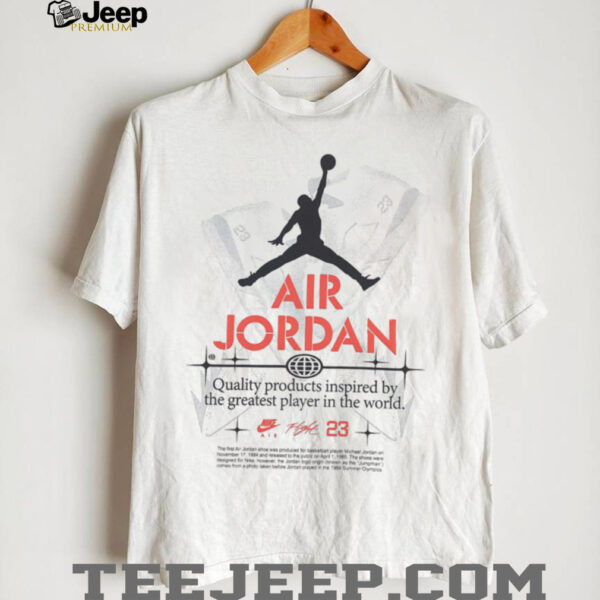 Jordan Kids’ AJ5 Fire Red Tour Shirt