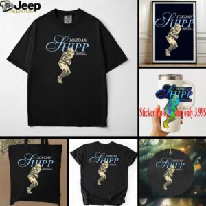 Jordan Shipp University of North Carolina player graphic shirt