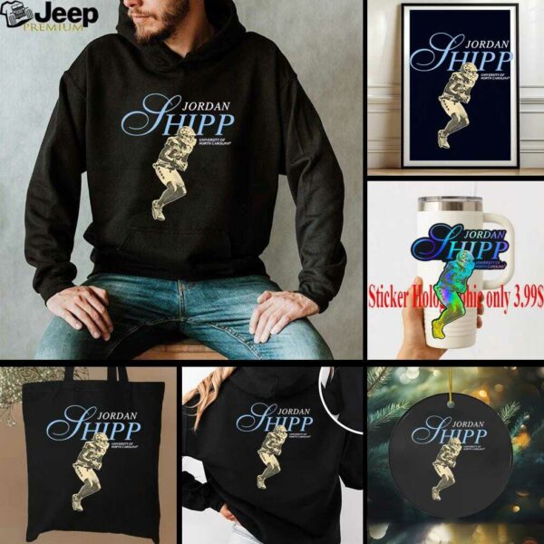 Jordan Shipp University of North Carolina player graphic shirt