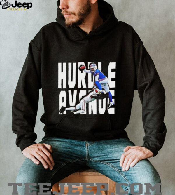Josh Allen hurdle avenue Buffalo Bills shirt