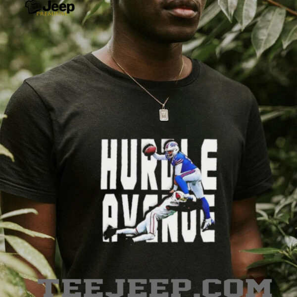 Josh Allen hurdle avenue Buffalo Bills shirt