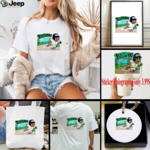 Josh Naylor Swiped Seattle Mariners MLB cartoon shirt