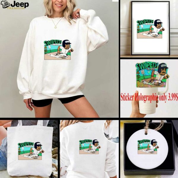 Josh Naylor Swiped Seattle Mariners MLB cartoon shirt