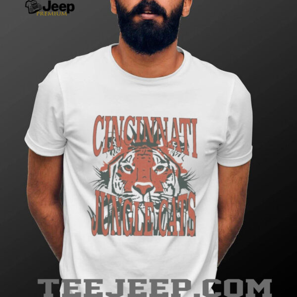 Jungle Cats Cincinnati Bengals football shirt