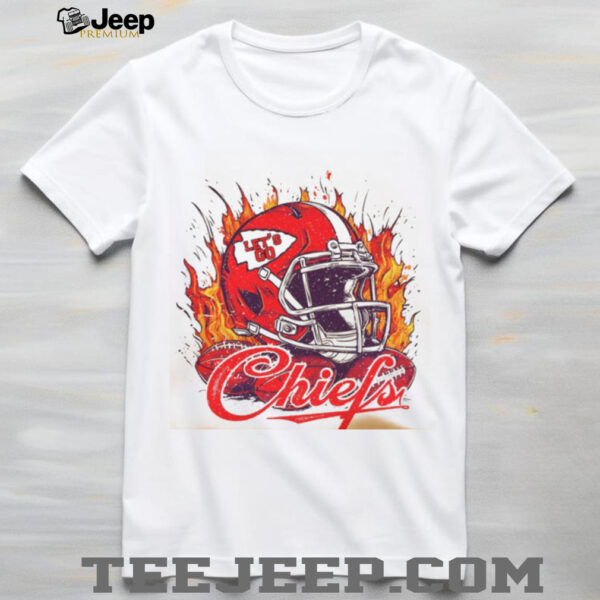 KC football wolf Let’s Go Chiefs Shirt