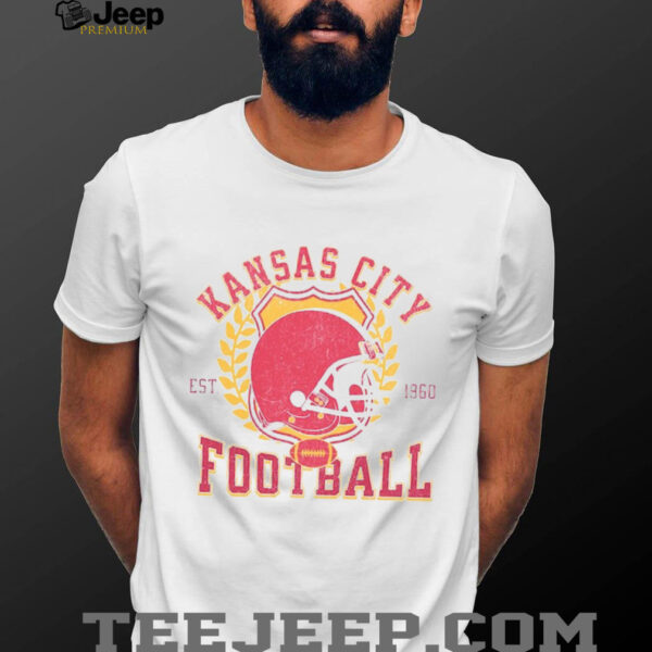 Kansas City Football Vintage est 1960 Shirt