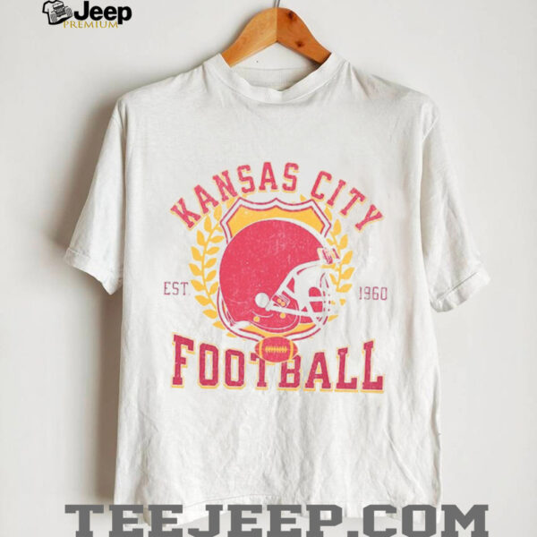 Kansas City Football Vintage est 1960 Shirt
