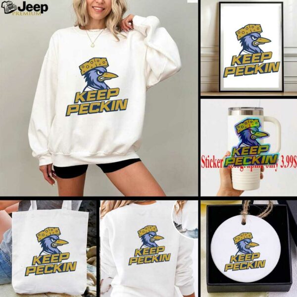 Keep Peckin birds cheese Milwaukee Brewers Baseball shirt