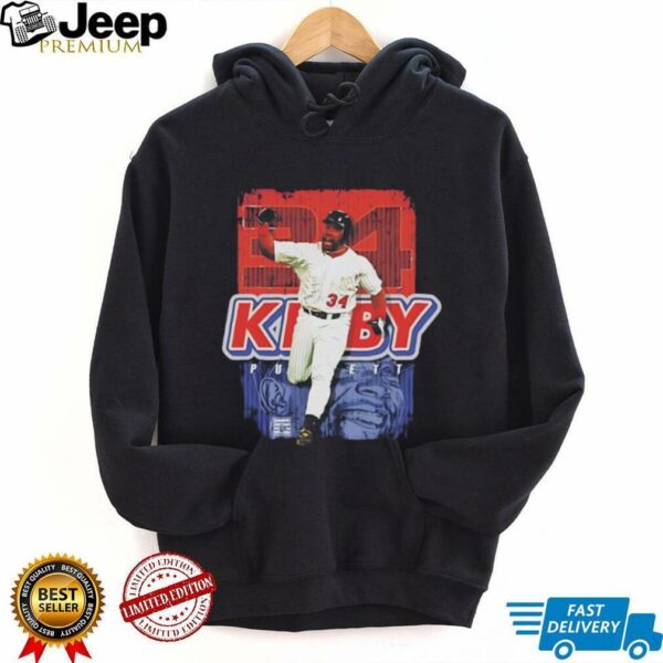 Kirby Puckett 34 Minnesota Twins player number and name vintage shirt