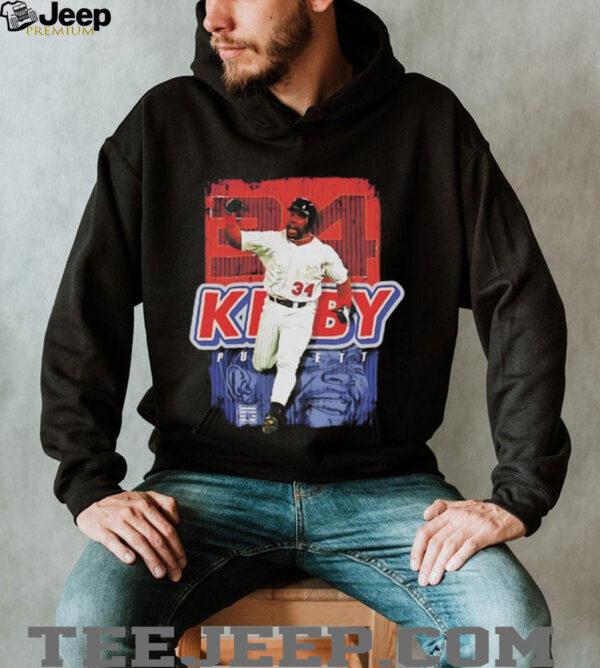 Kirby Puckett 34 Minnesota Twins player number and name vintage shirt