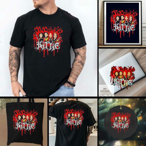 Kittie SPITXXV Paper Doll T Shirt T Shirt