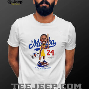 Kobe Bryant Mamba baseball cartoon shirt