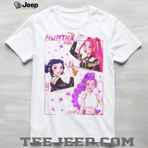 Kpop Demon Hunters Huntrix Girl Kpop idol group Mira, Rumi, Joey Shirt