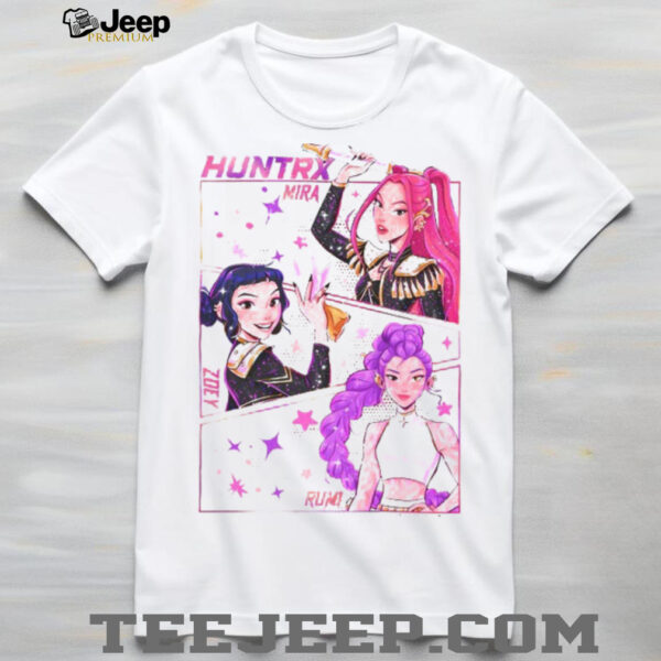 Kpop Demon Hunters Huntrix Girl Kpop idol group Mira, Rumi, Joey Shirt