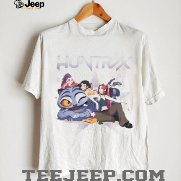 Kpop Demon Huntrix Mira, Rumi, Zoey, Derpy Tiger Shirt