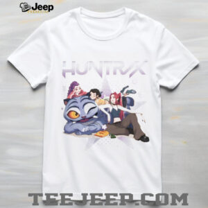 Kpop Demon Huntrix Mira, Rumi, Zoey, Derpy Tiger Shirt