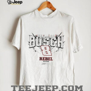 Kyle Busch Richard Childress Racing Team Collection Light Brown Rebel Bourbon Car shirt
