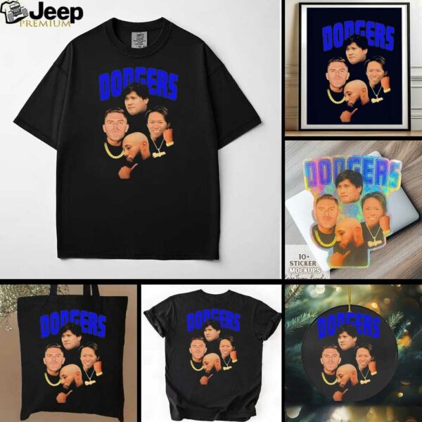 LA Dodgers thug life Yoshi Shohei Freddie Mookie shirt