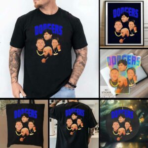 LA Dodgers thug life Yoshi Shohei Freddie Mookie shirt