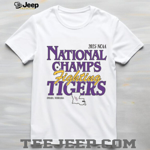 LSU 2025 Baseball National Champs Shirt