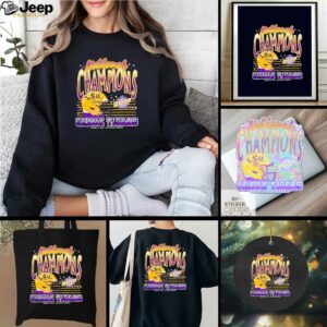 LSU Tigers 2019 National Champions Geaux Tigers helmet shirt