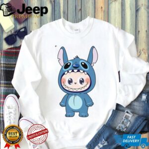 Labubu Dressed As Stitch T Shirt