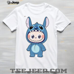 Labubu Dressed As Stitch T Shirt