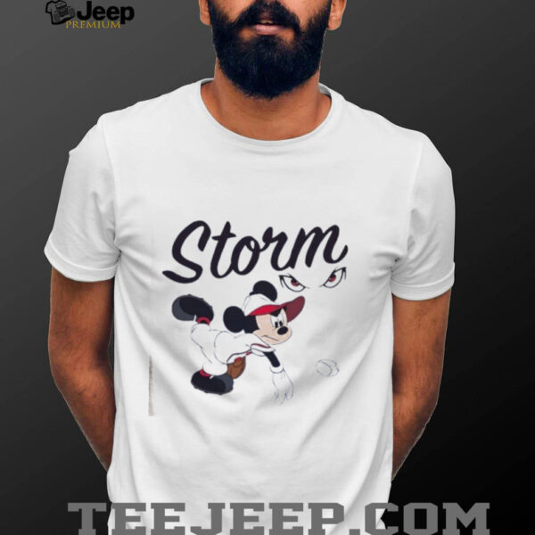 Lake Elsinore Storm Mickey player shirt