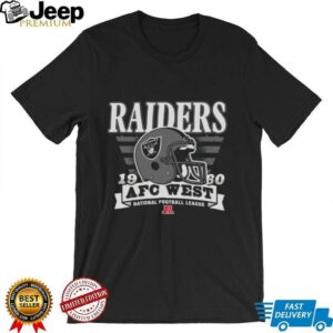 Las Vegas Raiders Stripe Splash Franklin Throwback T Shirt