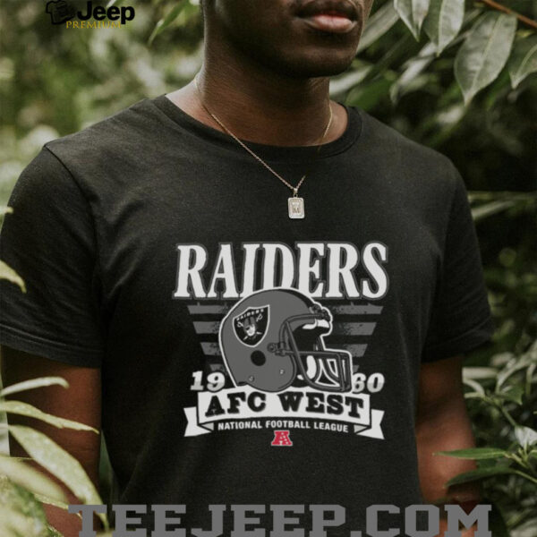Las Vegas Raiders Stripe Splash Franklin Throwback T Shirt