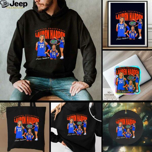 Lauren Harden Florida Gators Volleyball player graphic shirt