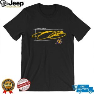 LeBron James Los Angeles Lakers signature shirt