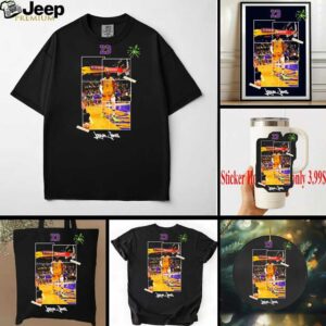 LeBron Los Angeles Lakers basketball Artwork shirt