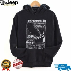 Led Zeppelin Tampa Stadium Concert T Shirt