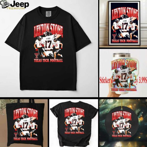 Leyton Stone 90s graphic Texas Tech football shirt