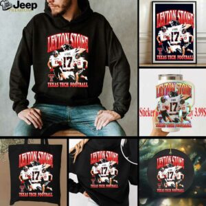 Leyton Stone 90s graphic Texas Tech football shirt