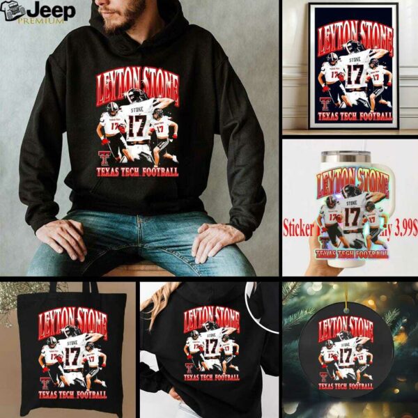 Leyton Stone 90s graphic Texas Tech football shirt